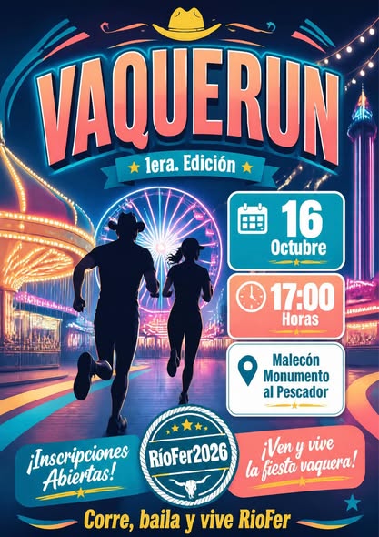 Prepárate para vivir la PRIMERA EDICIÓN DEL VAQUERUN ??