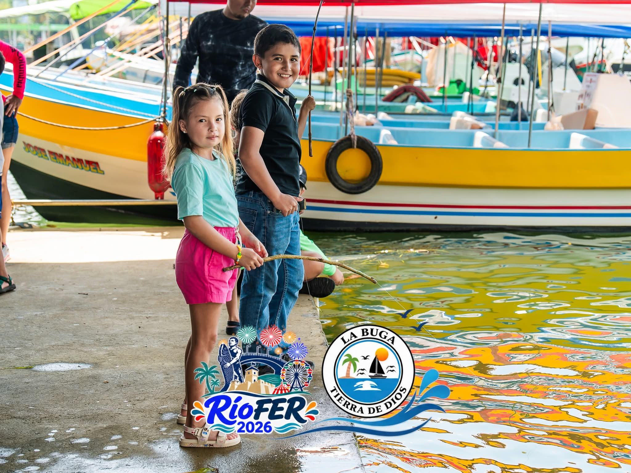 Concurso de pesca infantil