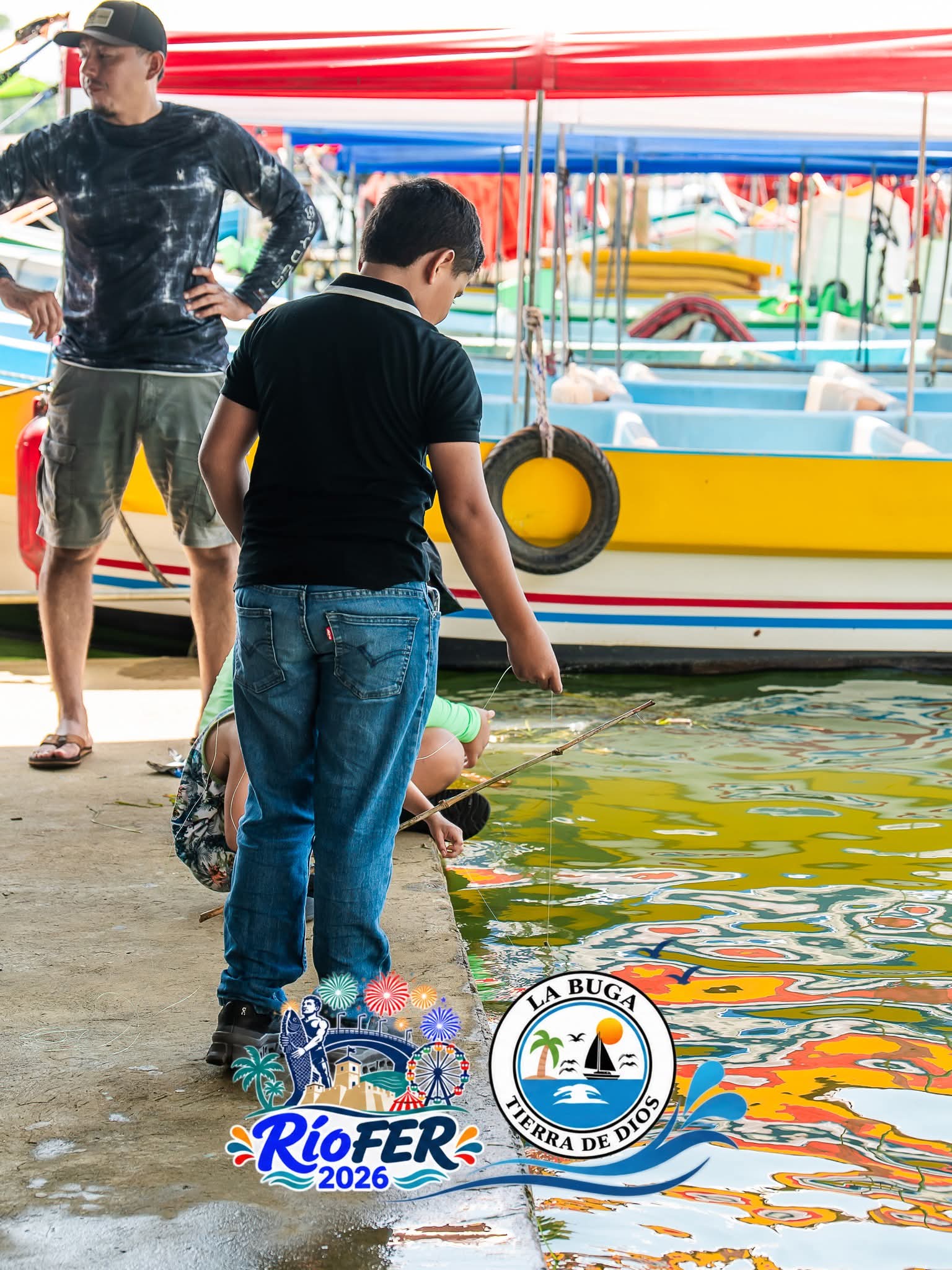 Concurso de pesca infantil