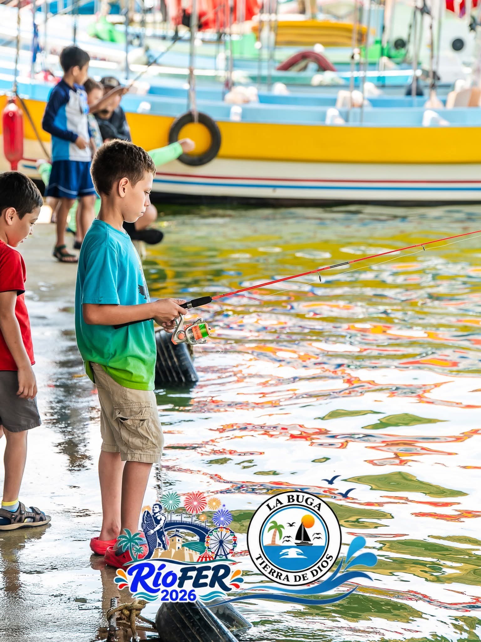 Concurso de pesca infantil