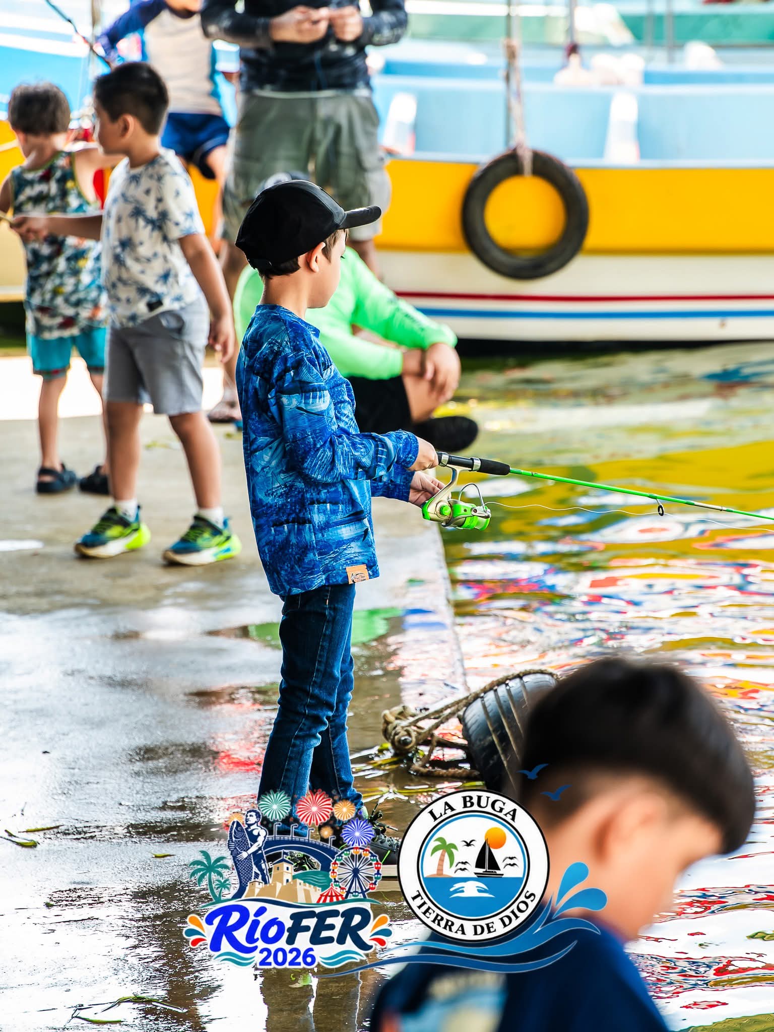 Concurso de pesca infantil